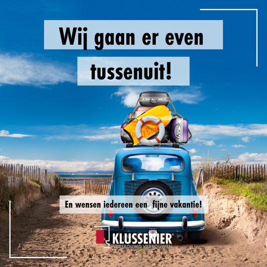 Post Klussenier Zomervakantie