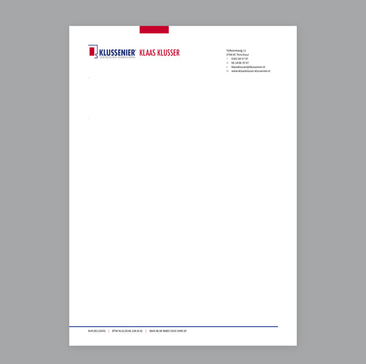 Briefpapier | Gepersonaliseerd | Enkelzijdig