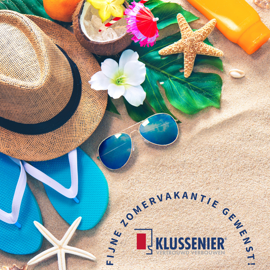 Post Klussenier - Fijne Zomervakantie!
