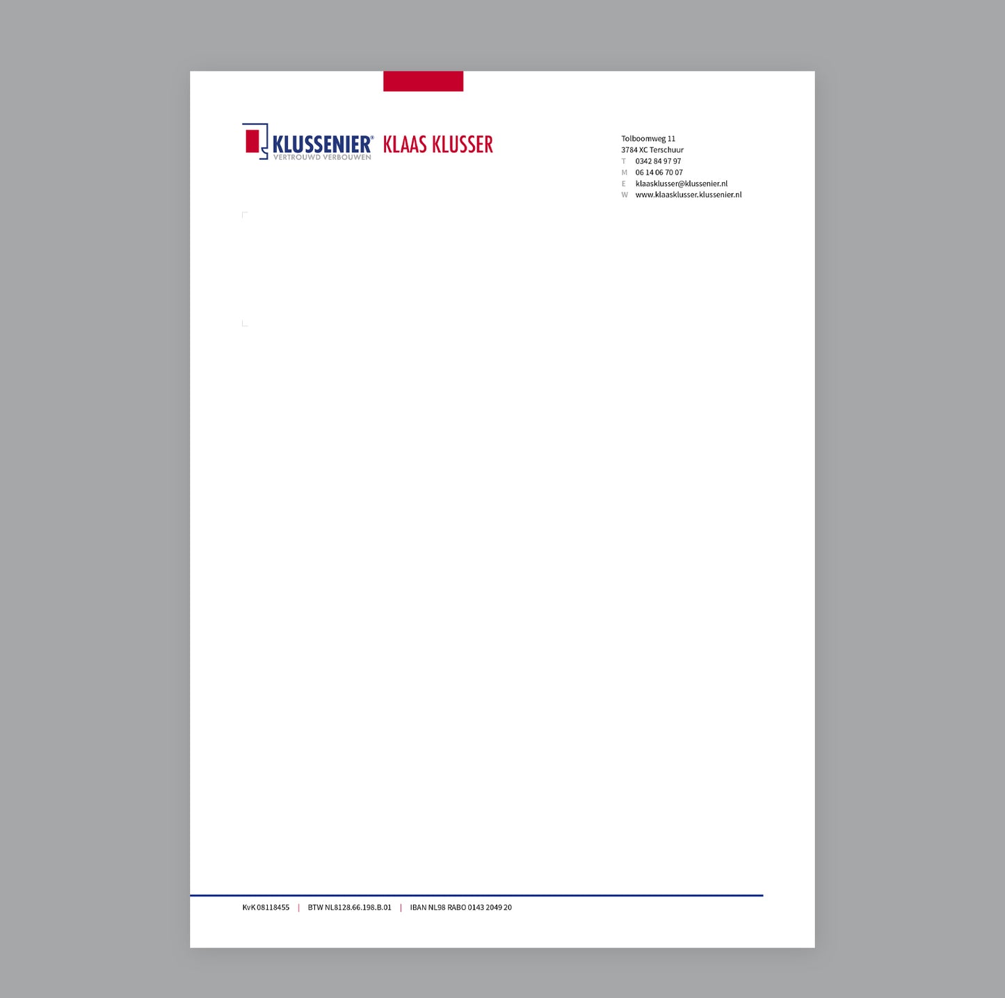 Briefpapier | Gepersonaliseerd | Enkelzijdig